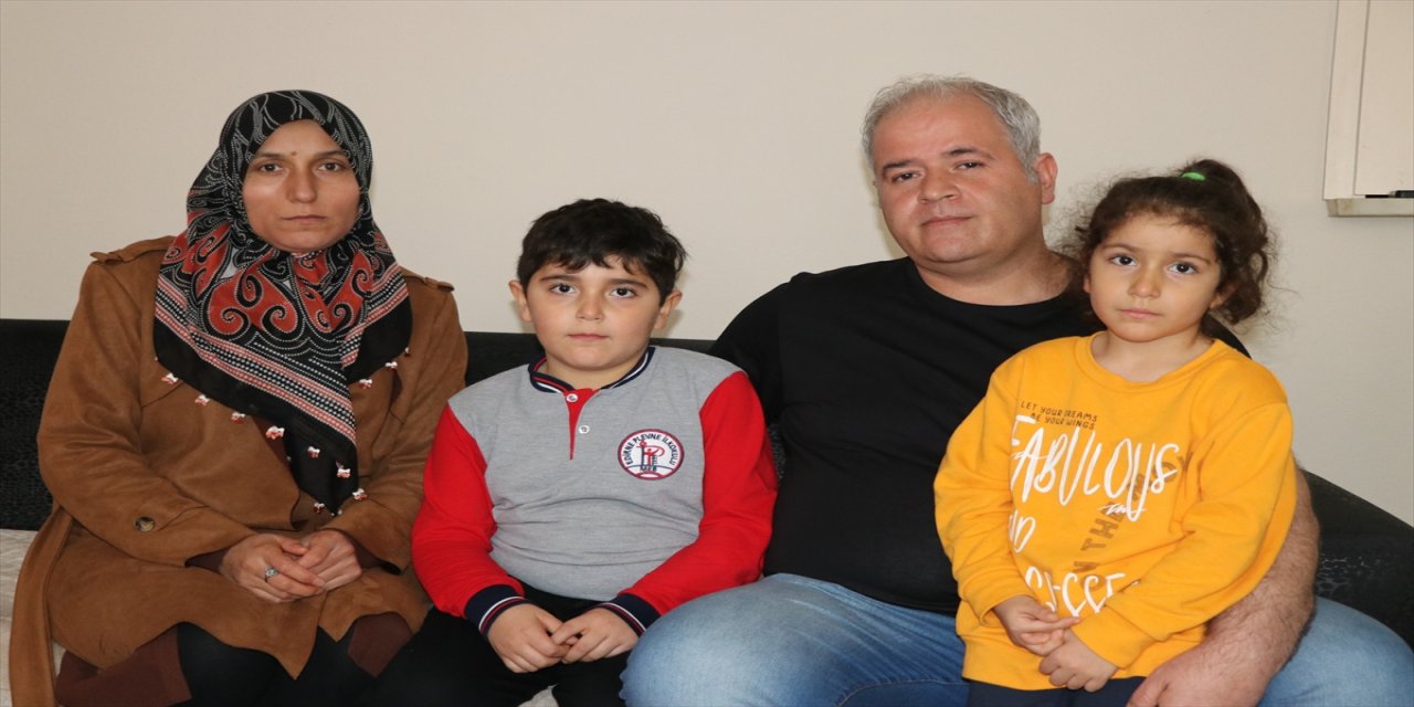 Edirne'de site sakinleri depremzede aileye sıcak yuva açtı