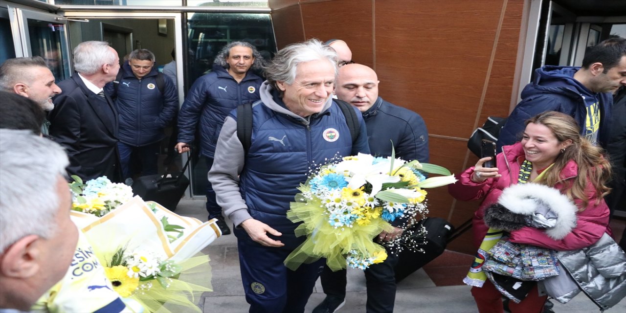 Fenerbahçe kafilesi Kayseri de.