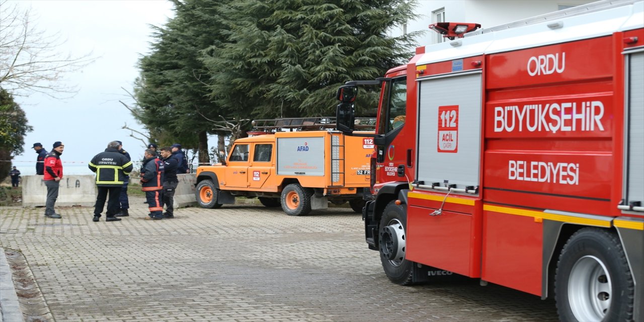 Ordu'da denizde görülen cisim uzman ekiplerce imha edildi