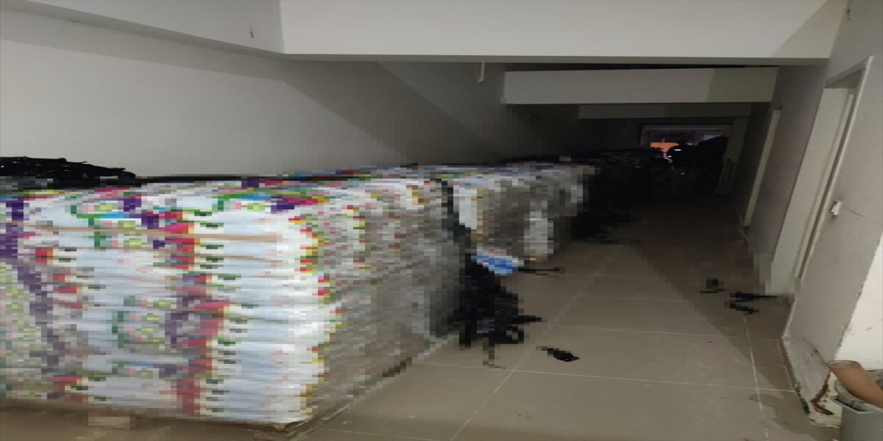 Kocaeli'de 18 ton 532 kilogram sahte deterjan ele geçirildi