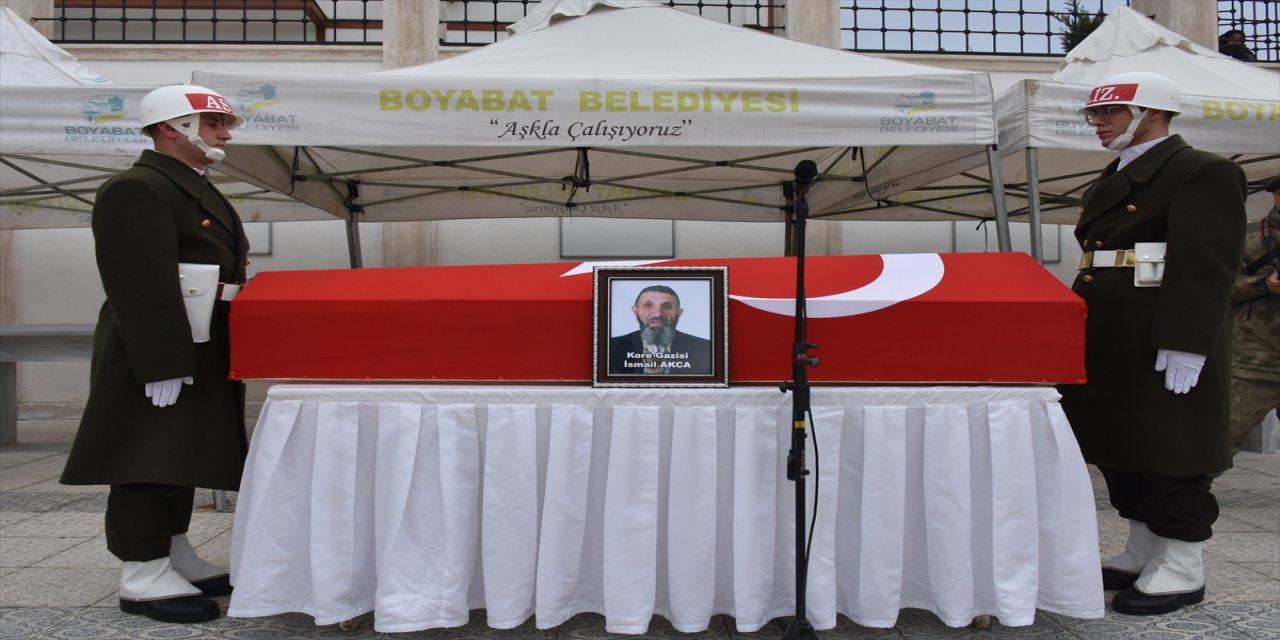 Sinop'ta vefat eden Kore gazisinin cenazesi toprağa verildi