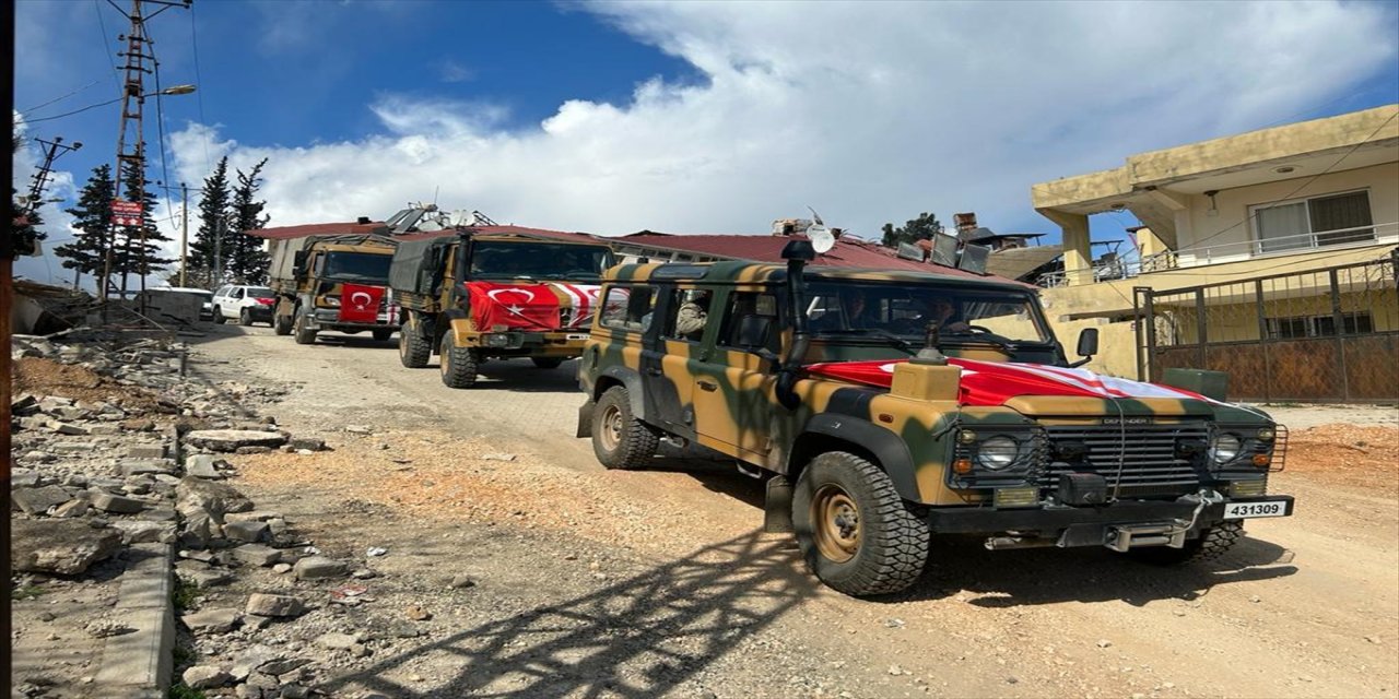 KKTC Güvenlik Kuvvetleri'nin depremzedelere desteği sürüyor.
