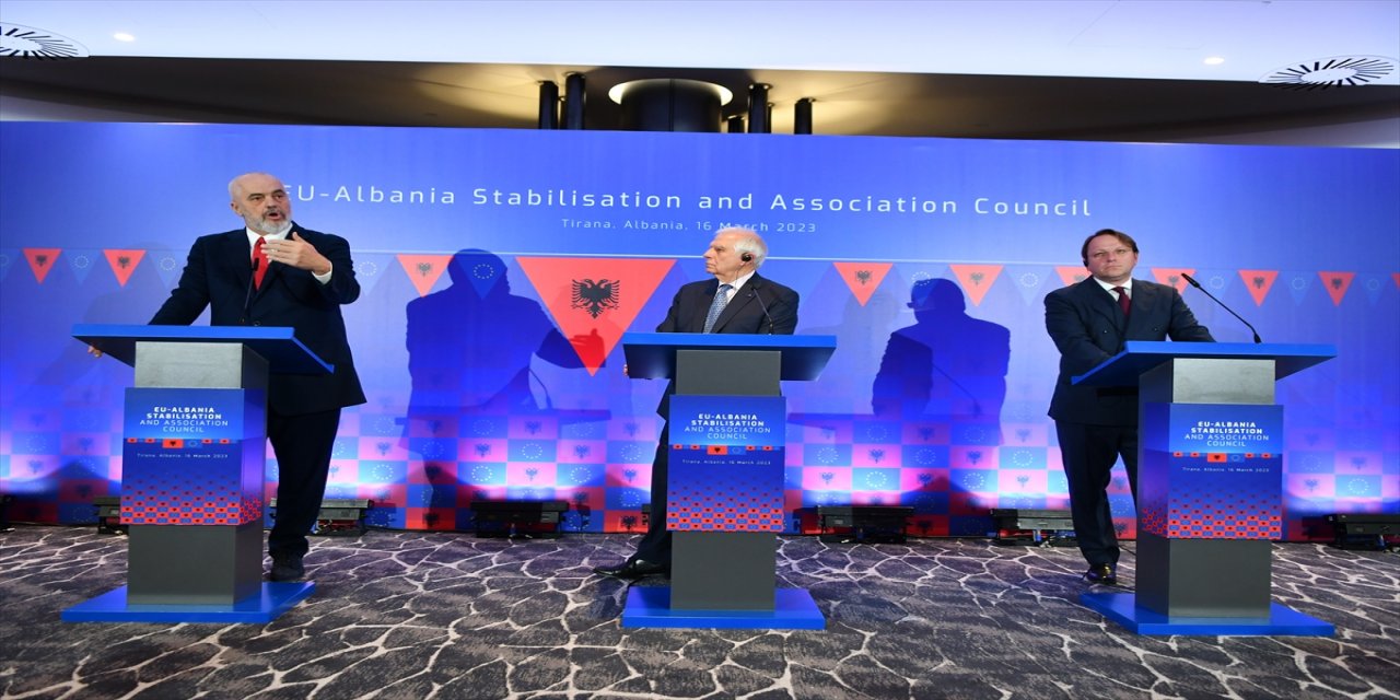 AB-Arnavutluk Ortaklık Konseyi 12. Toplantısı yapıldı.