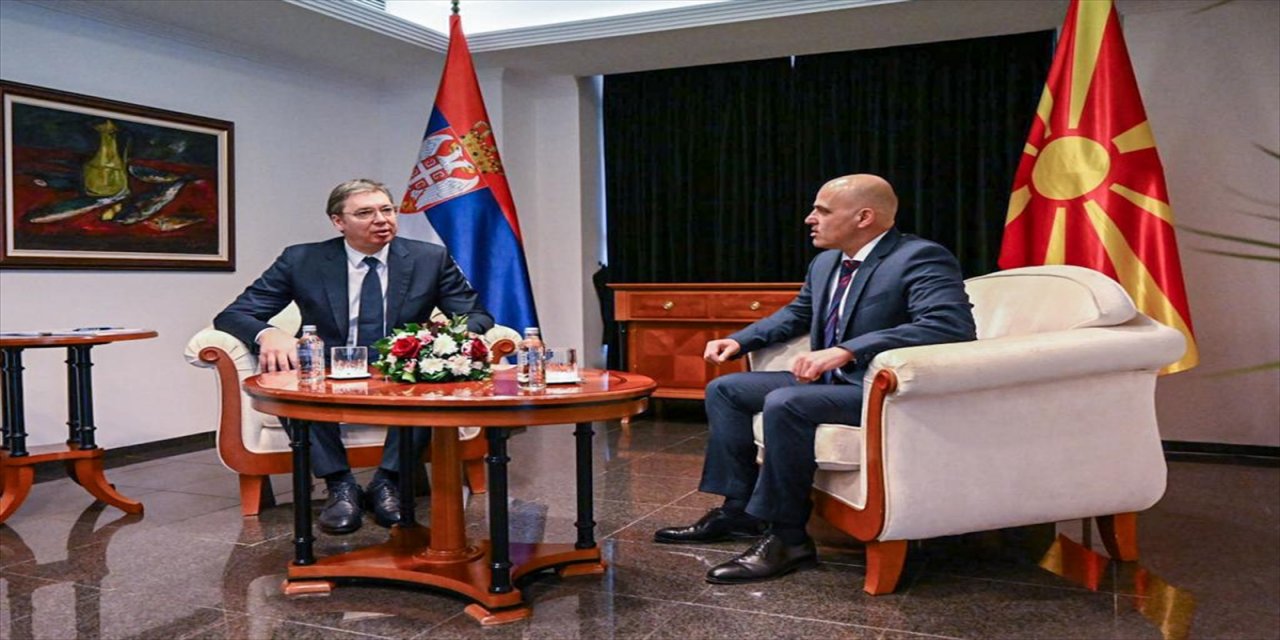 Belgrad-Priştine toplantısı Kuzey Makedonya'da yapılıyor.