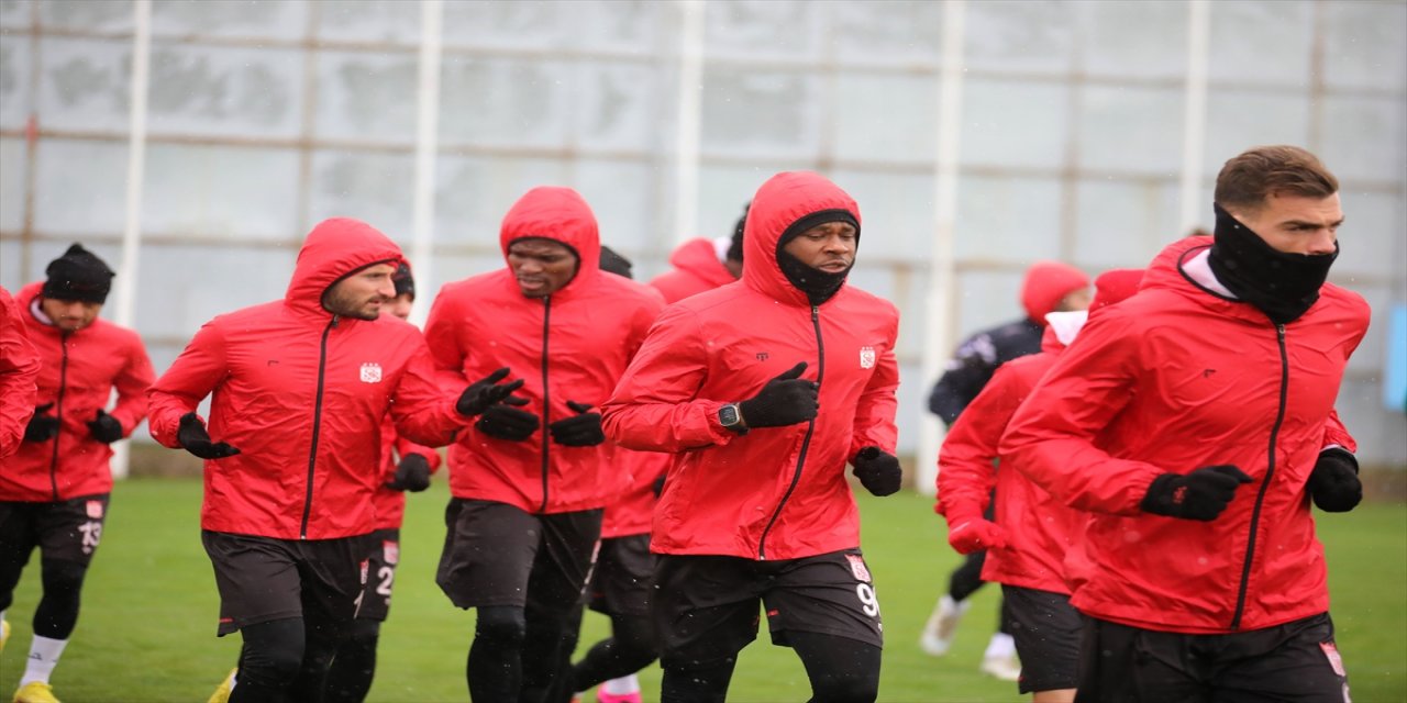 Sivasspor, Başakşehir maçının hazırlıklarını sürdürdü