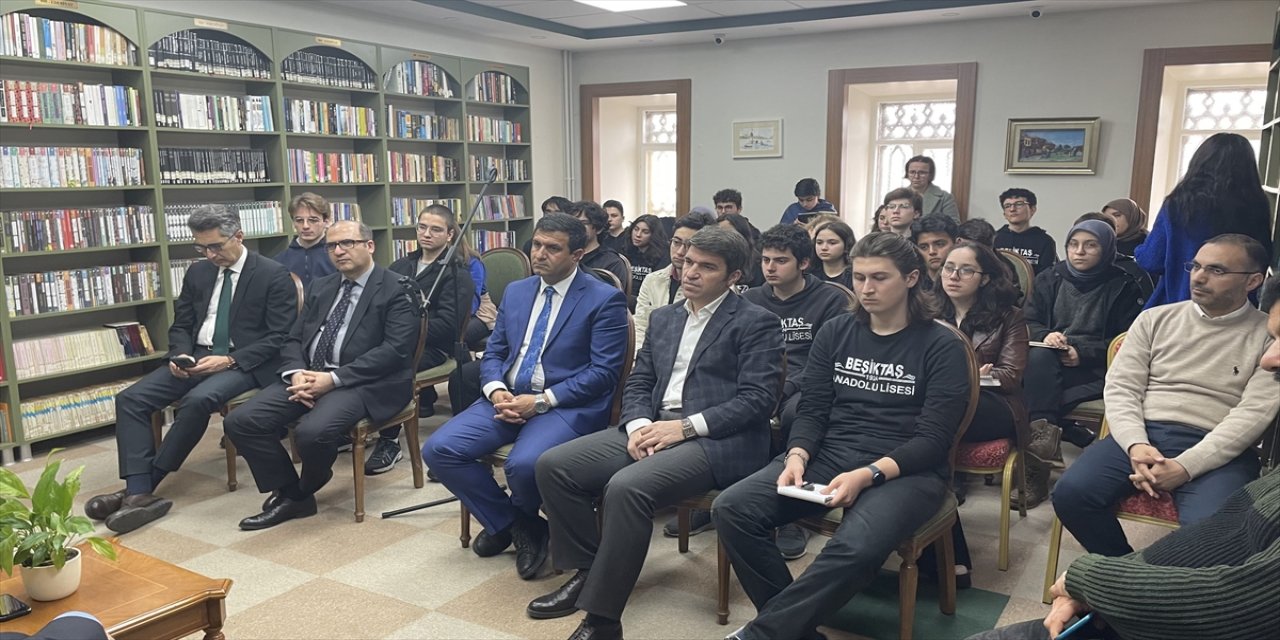 Gazeteci Murat Bardakçı, kütüphane konuşmalarına konuk oldu