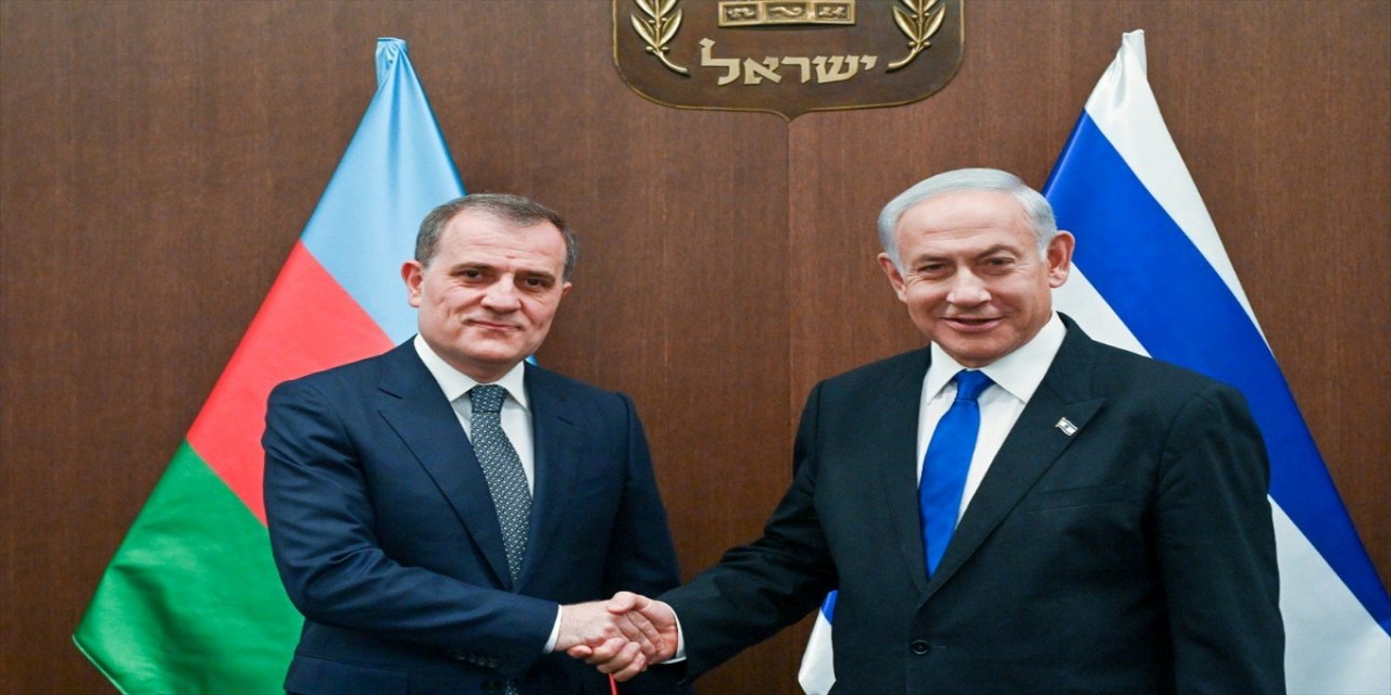 İsrail Başbakanı Netanyahu, Azerbaycan Dışişleri Bakanı Bayramov ile görüştü