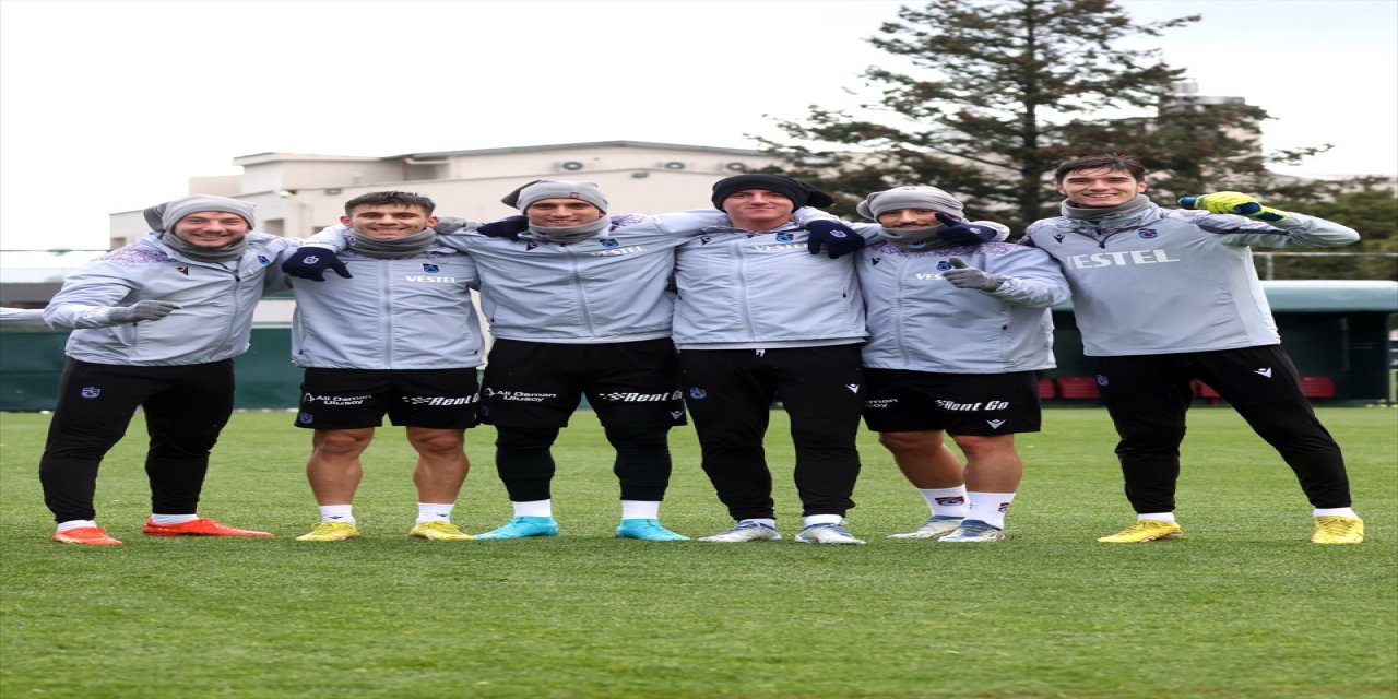 Trabzonspor, Kayserispor maçı hazırlıklarını devam ettiriyor.