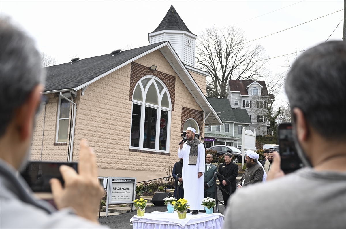 Kiliseden dönüştürülen camiden ezan sesi yükseldi