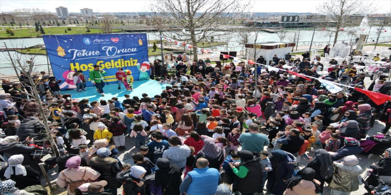 Çorum'da çocuklar için "tekne orucu iftarı" düzenlendi