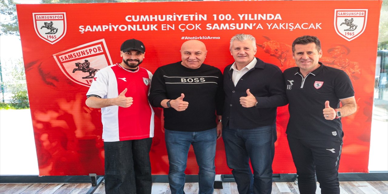 Hırvatistan Futbol Federasyonu Başkanı Davor Suker, Samsunspor'u ziyaret etti