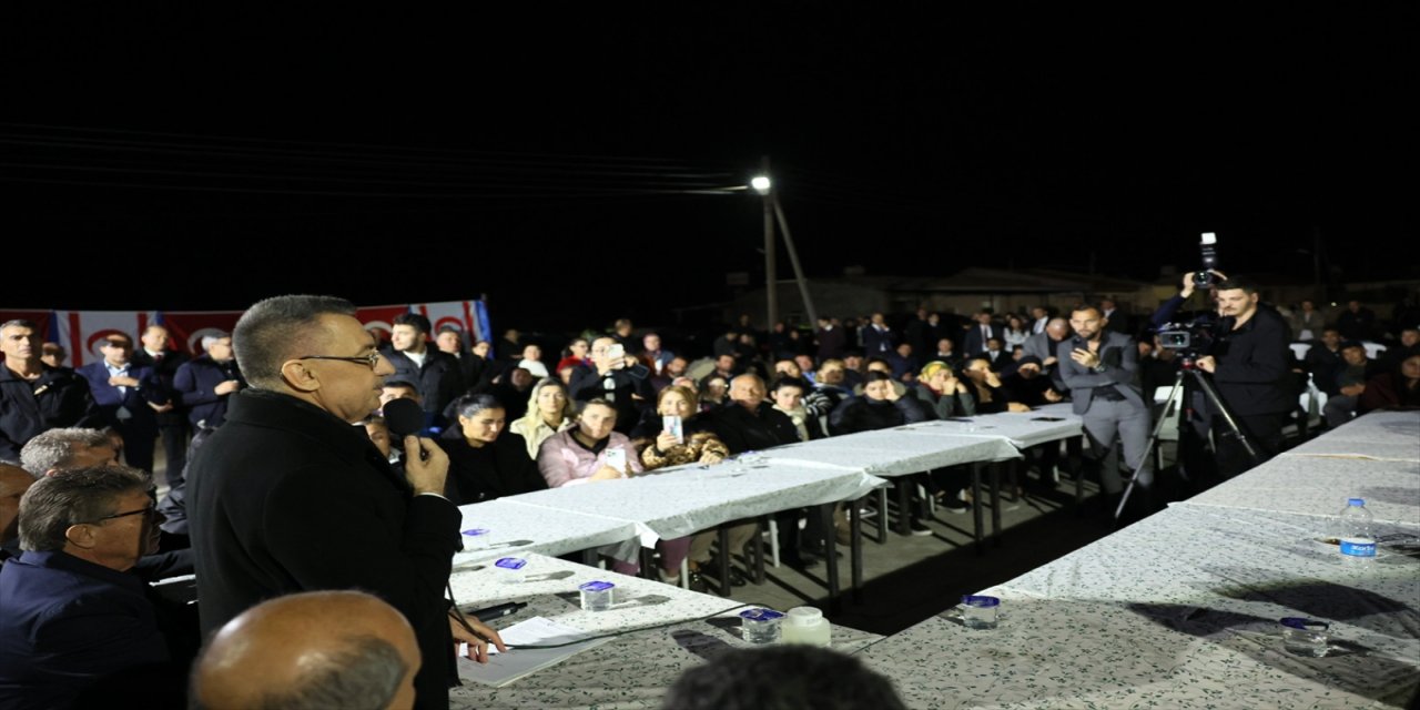 Cumhurbaşkanı Yardımcısı, Gazimağusa ziyaretinde vatandaşlara seslendi.