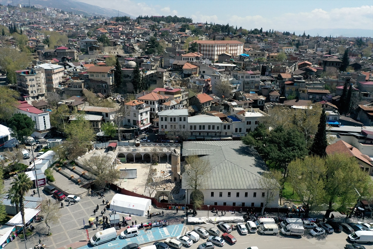 Kahramanmaraş'ta   556 cami yıkıldı veya hasar gördü