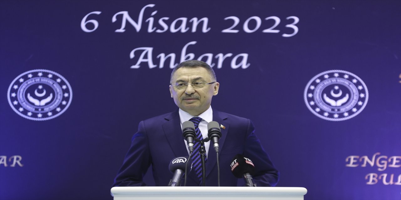 Cumhurbaşkanı Yardımcısı Oktay "Engelsiz İftar Buluşması"nda konuştu: