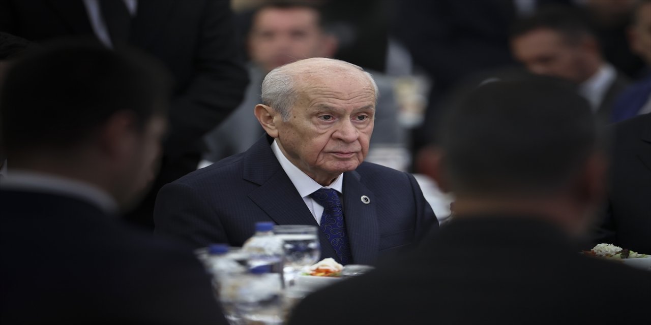 MHP Genel Başkanı Bahçeli, Ülkü Ocakları'nın iftar programında konuştu