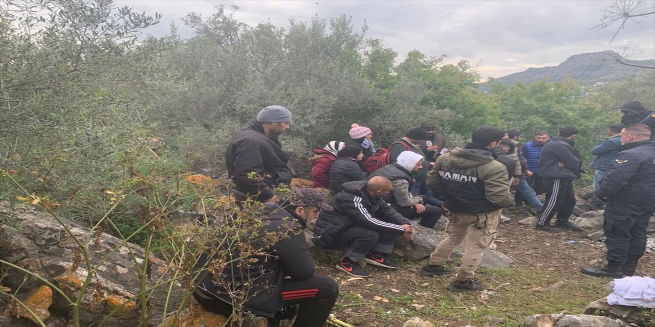 Bodrum'da 20 düzensiz göçmen yakalandı.