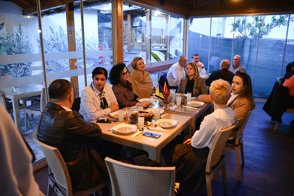 Bosna Hersek'te, teşekkür iftarı düzenlendi