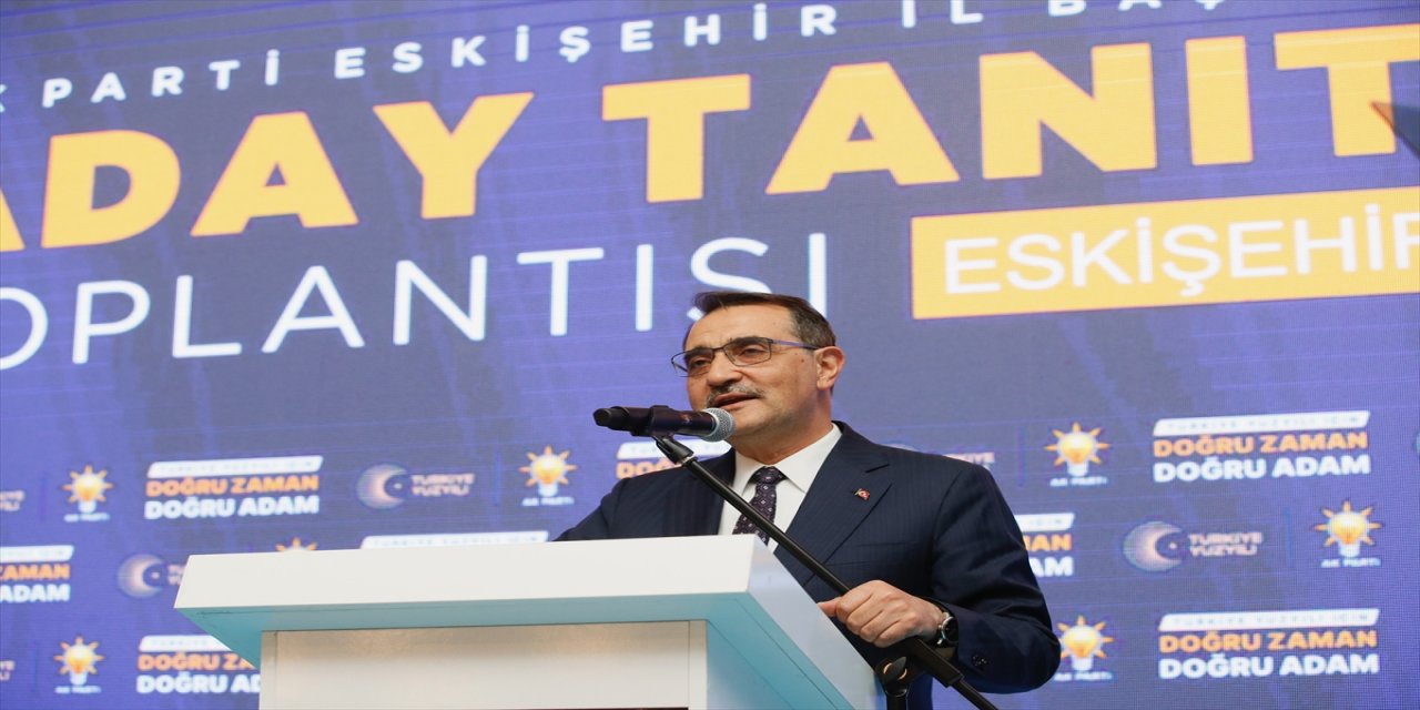 Bakan Fatih Dönmez, Eskişehir'de aday tanıtım programında konuştu: