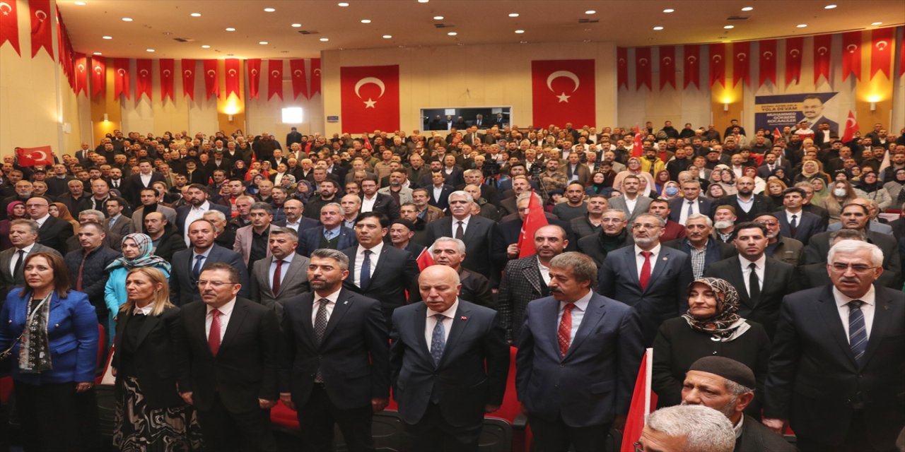 Erzurum'da AK Parti'nin milletvekili adayları tanıtıldı.