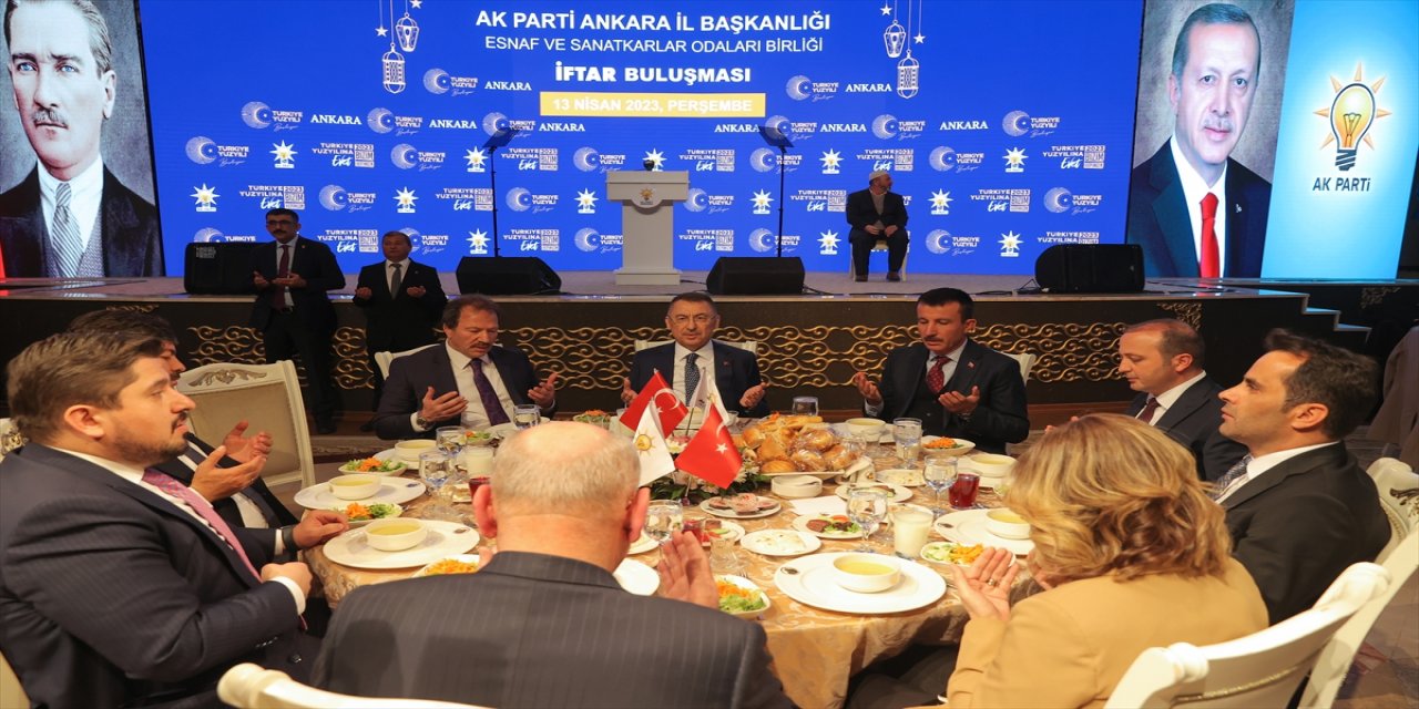 Cumhurbaşkanı Yardımcısı Oktay, Ankara Odalar İftar Programı'nda konuştu