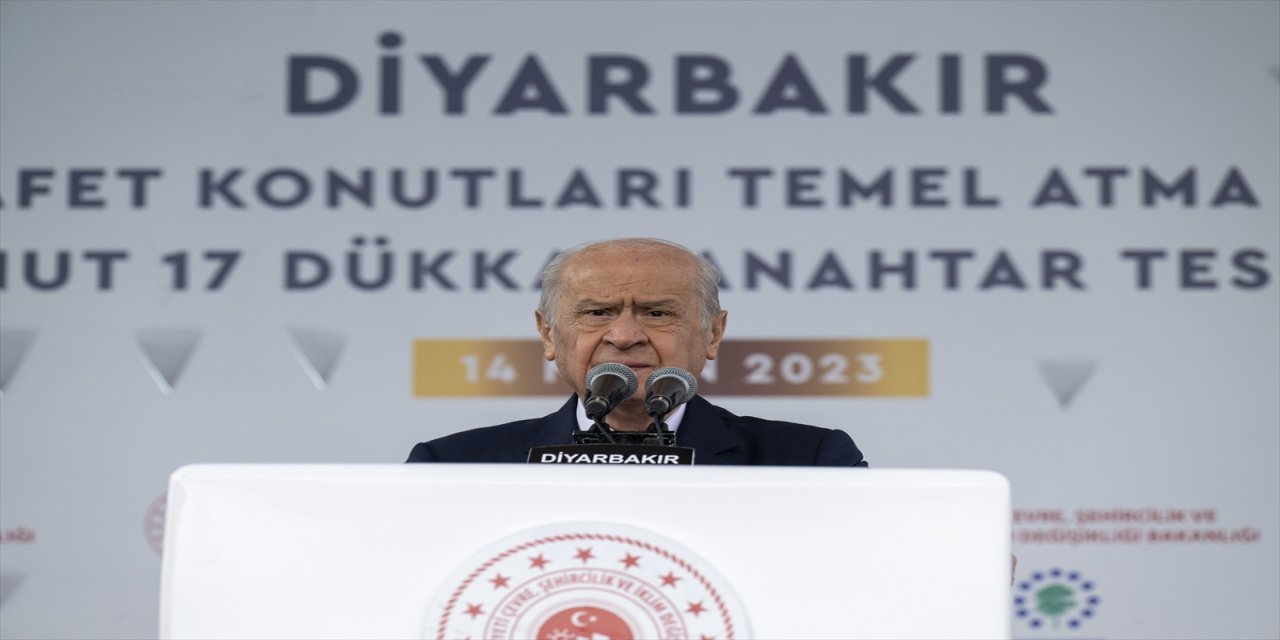 MHP Genel Başkanı Bahçeli, Diyarbakır'da konuştu: