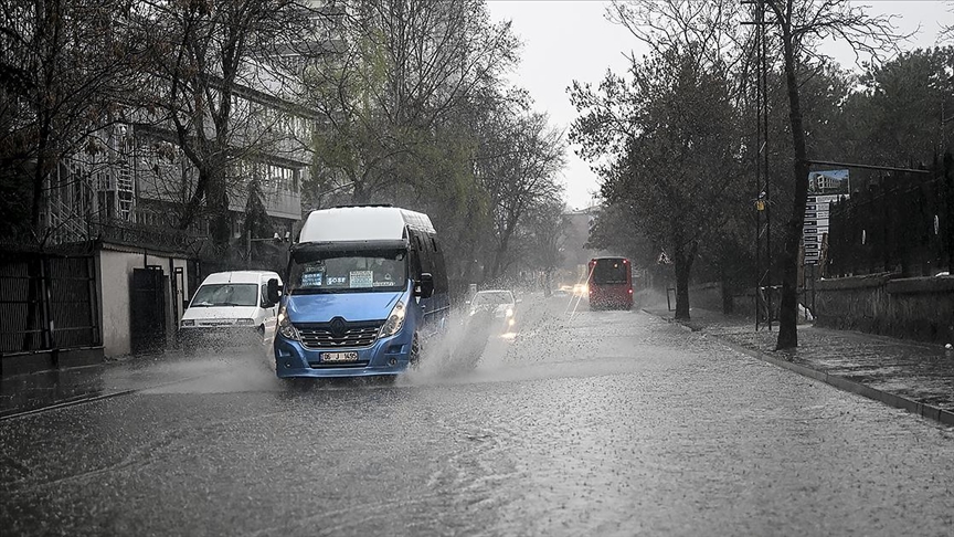 Ankara'nın kuzeyi ile Kastamonu ve Çankırı için yağış uyarısı