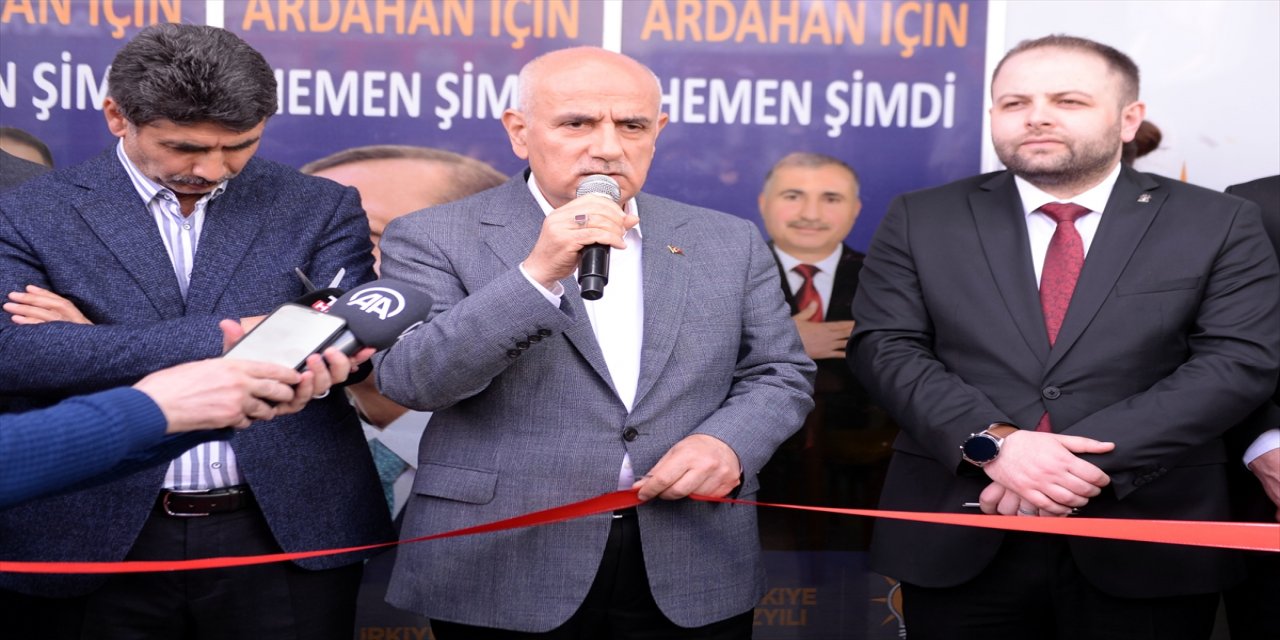 Tarım ve Orman Bakanı Vahit Kirişci, Ardahan'da konuştu: