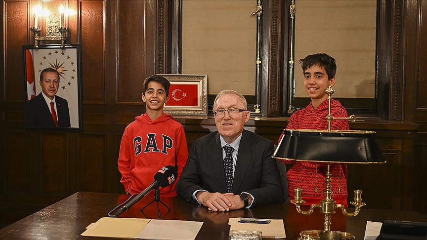 Washington Büyükelçiliğimizde çocuklara çifte bayram