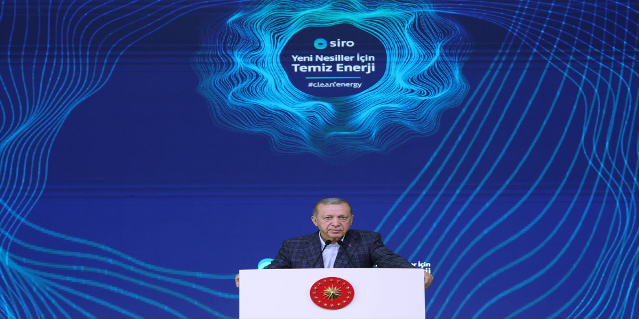 Cumhurbaşkanı Erdoğan, SIRO Batarya Geliştirme ve Üretim Kampüsü Temel Atma Töreni'nde konuştu: