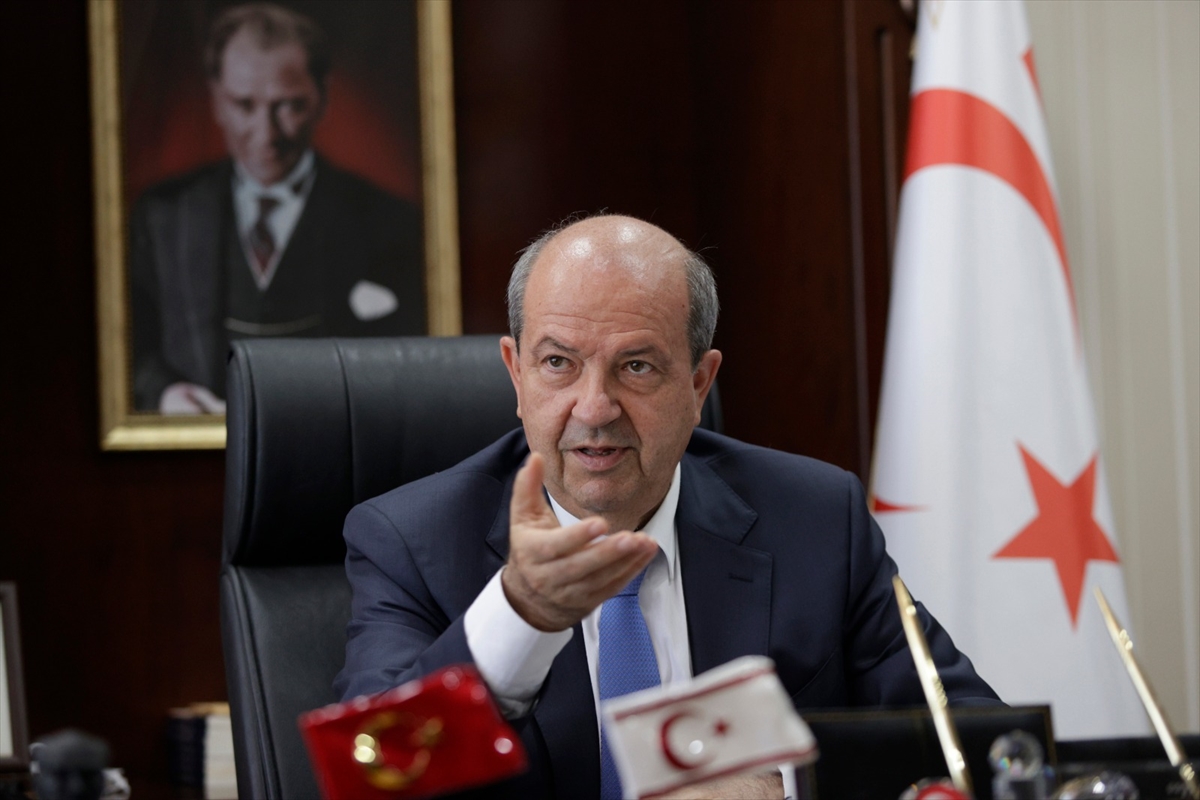 KKTC Cumhurbaşkanı Tatar'dan BM, AB ve ABD'ye "sözlerinizi tutun" çağrısı