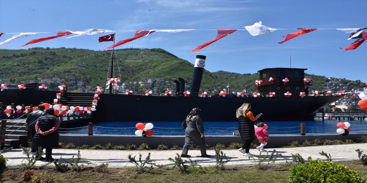 Rüsumat No: 4 Gemisi ve Açık Hava Müzesi'nin açılışı yapıldı