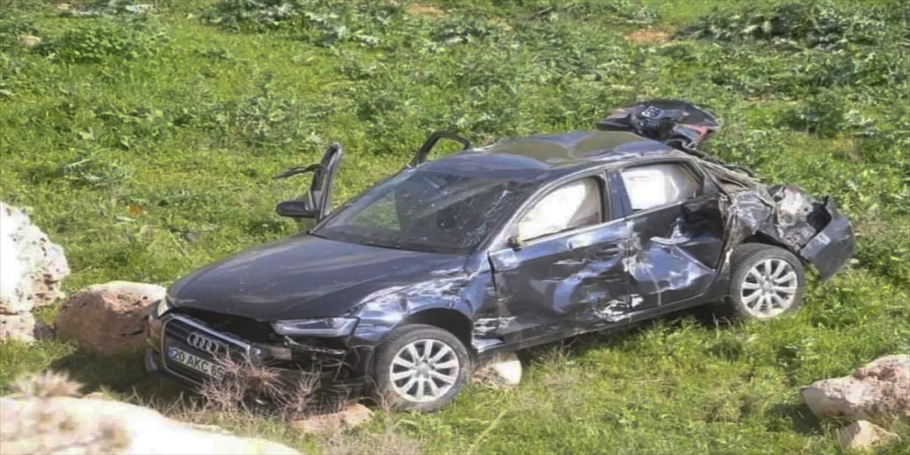 Şırnak'ta tarlaya giren otomobilin sürücüsü ağır yaralandı