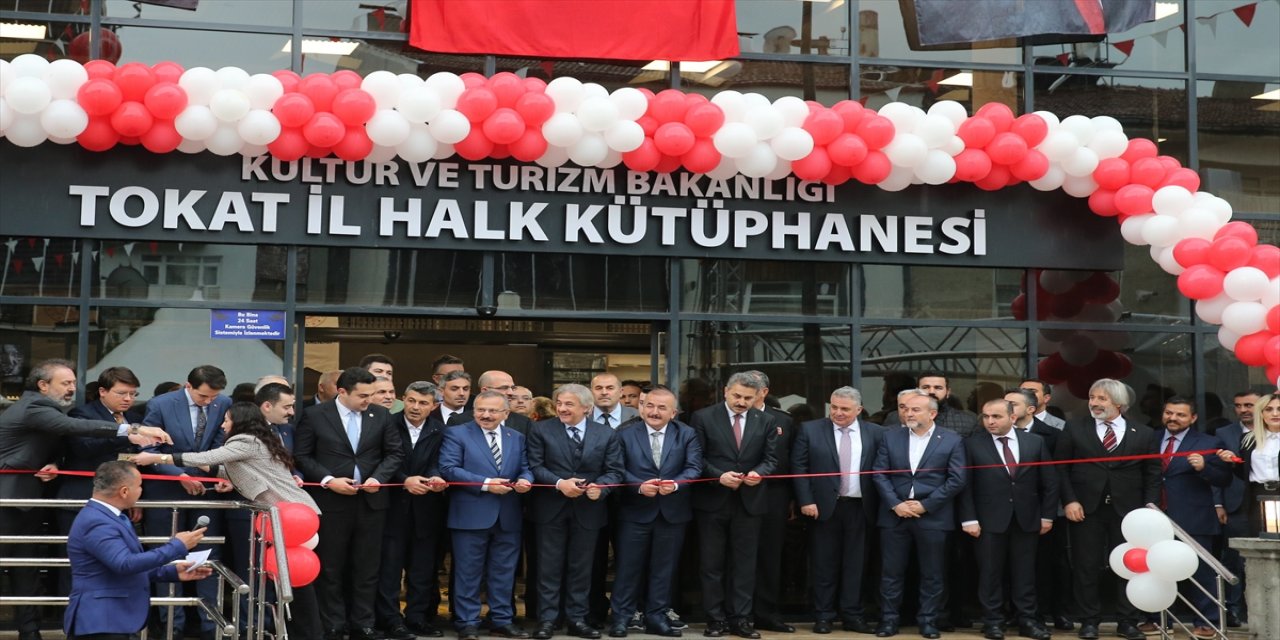 Kültür ve Turizm Bakan Yardımcısı Demircan,Tokat'ta kütüphane açılışlarına katıldı
