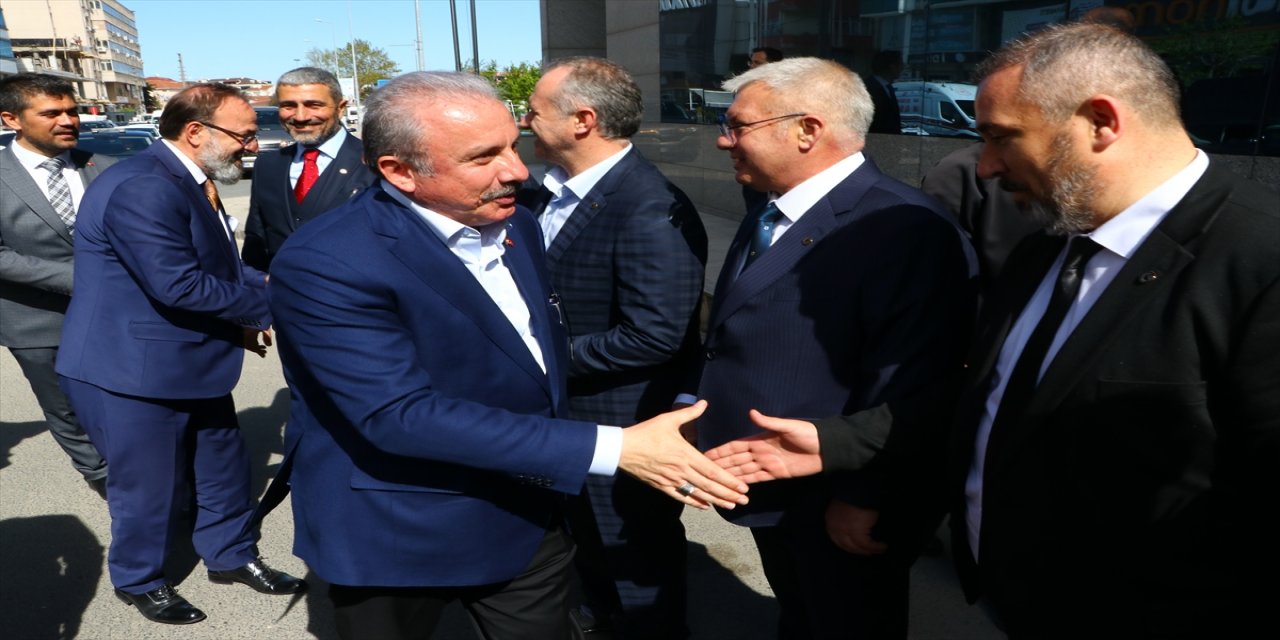 TBMM Başkanı Şentop Tekirdağ'da ziyaretler yaptı.
