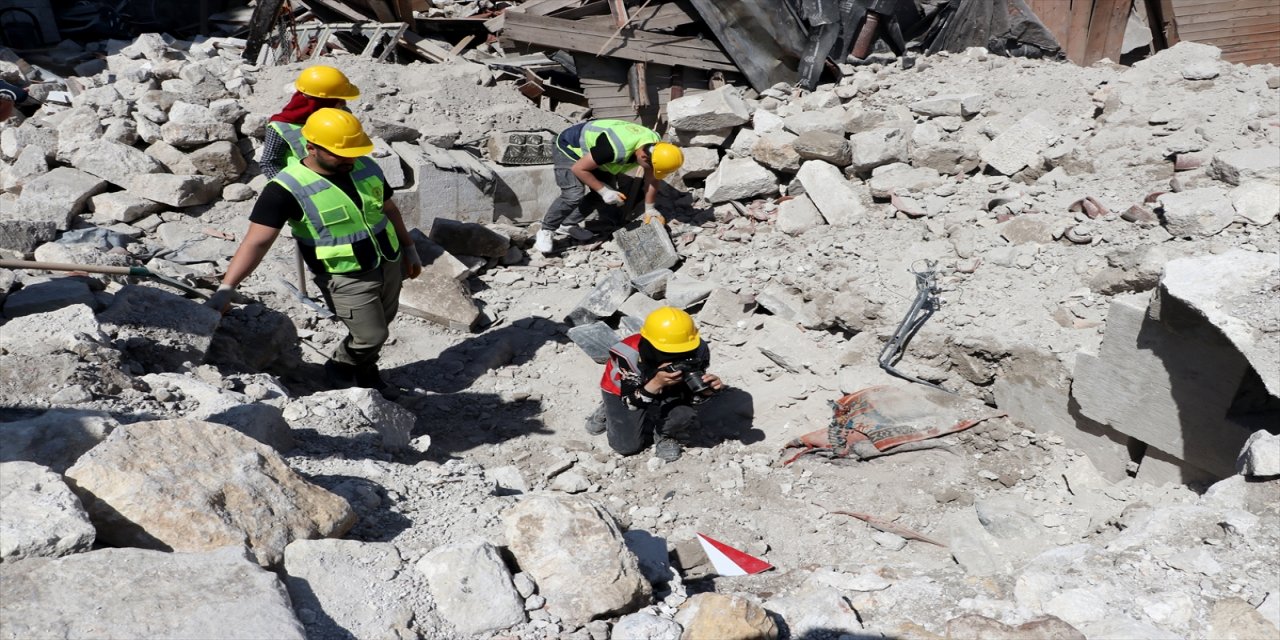 Hatay'da enkazdan kurtarılan eser sayısı 542'ye yükseldi.