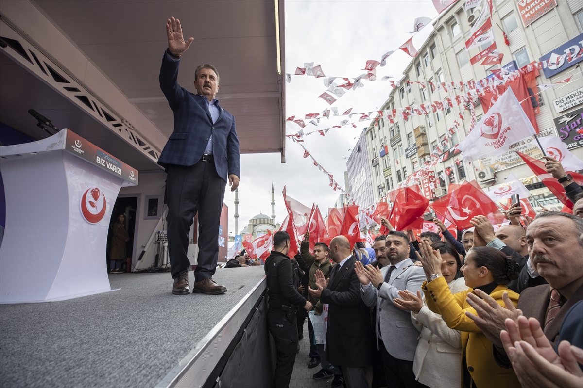 BBP Genel Başkanı Destici İstanbul'da konuştu: