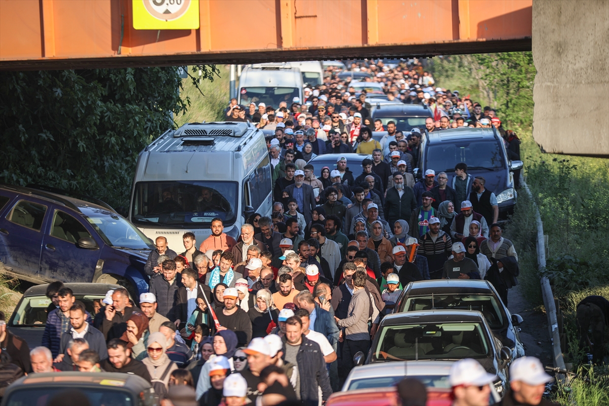 İstanbul trafiğinde "Büyük İstanbul Mitingi" dönüşü yoğunluğu