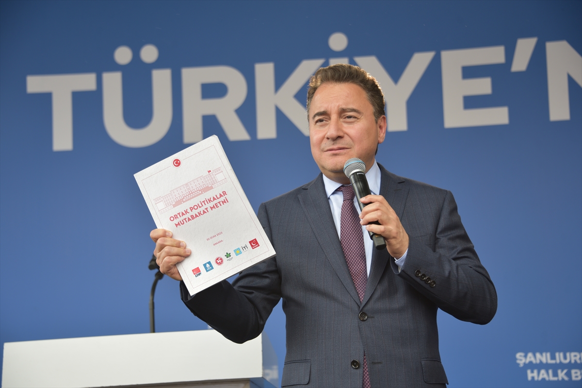 DEVA Partisi Genel Başkanı Ali Babacan, Şanlıurfa'da konuştu