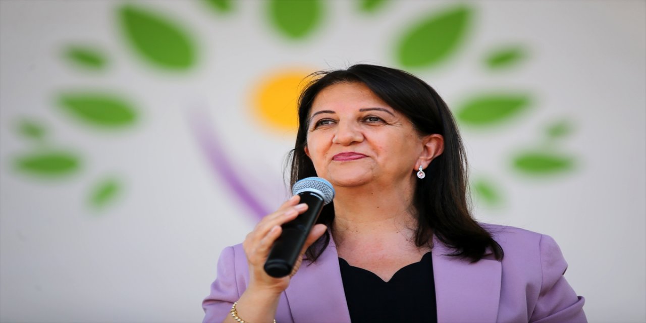 HDP Eş Genel Başkanı, Mersin'de miting düzenledi.