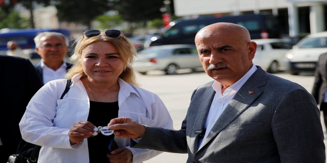 Bakan Kirişci, Kahramanmaraş'ta "Basın Evi"nin açılışındaydı.