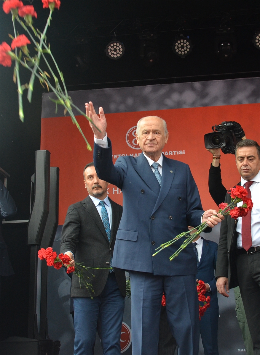 MHP Genel Başkanı Bahçeli, Karaman'da konuştu
