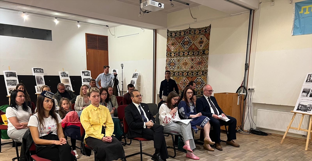 Çekya’da düzenlenen programda, sürgüne gönderilen Kırım Tatarları anıldı