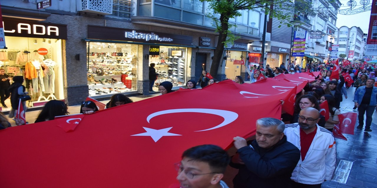 Ordu'da "Gençlik Yürüyüşü" yapıldı.