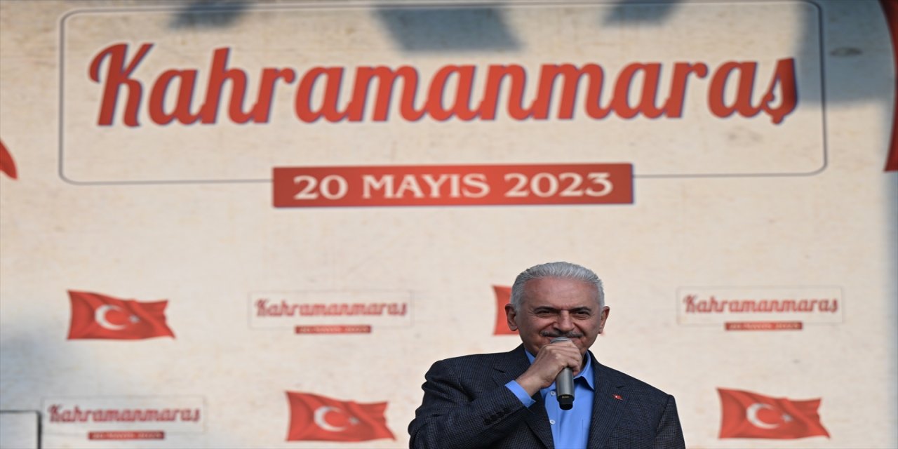 Binali Yıldırım, Kahramanmaraş'ta vatandaşla buluştu.