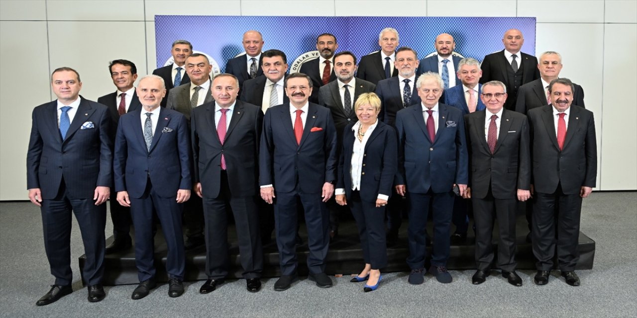 TOBB Yönetim Kurulu görev dağılımını düzenledi.