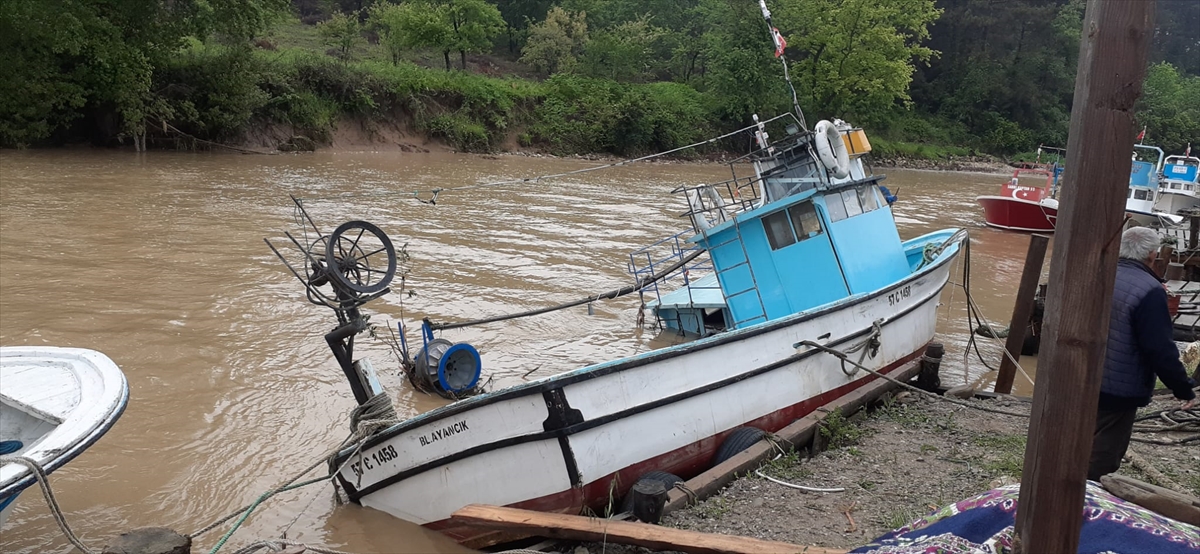 Sinop'ta son 24 saatte metrekareye 150 kilogram yağış