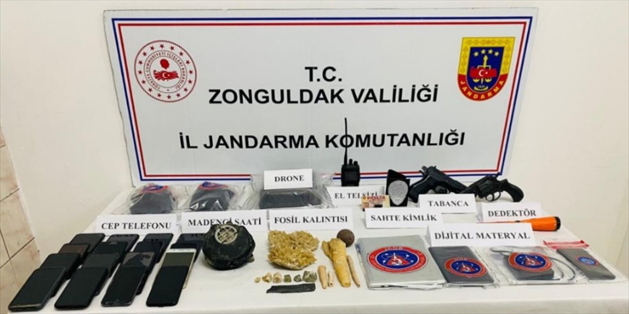 Zonguldak'ta tarihi eser kaçakçılığı ve dolandırıcılık suçlamasıyla 1 kişi tutuklandı