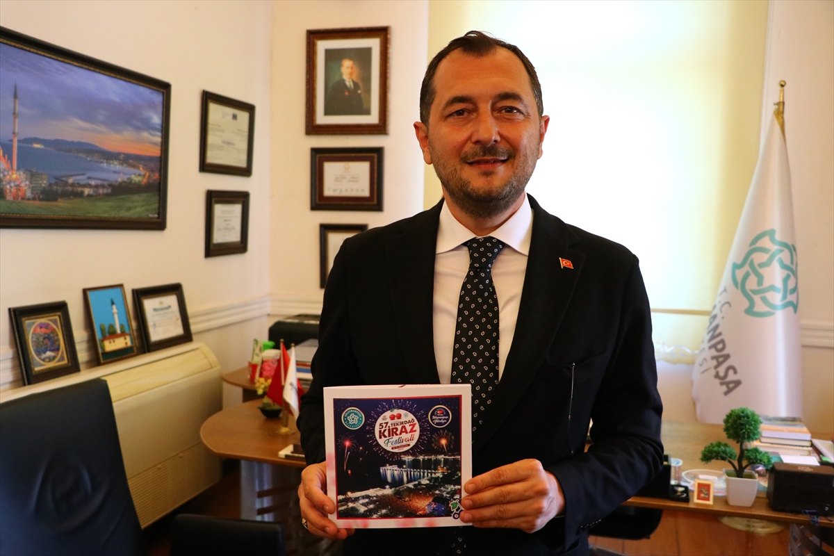 57. Uluslararası Tekirdağ Kiraz Festivali yarın başlayacak