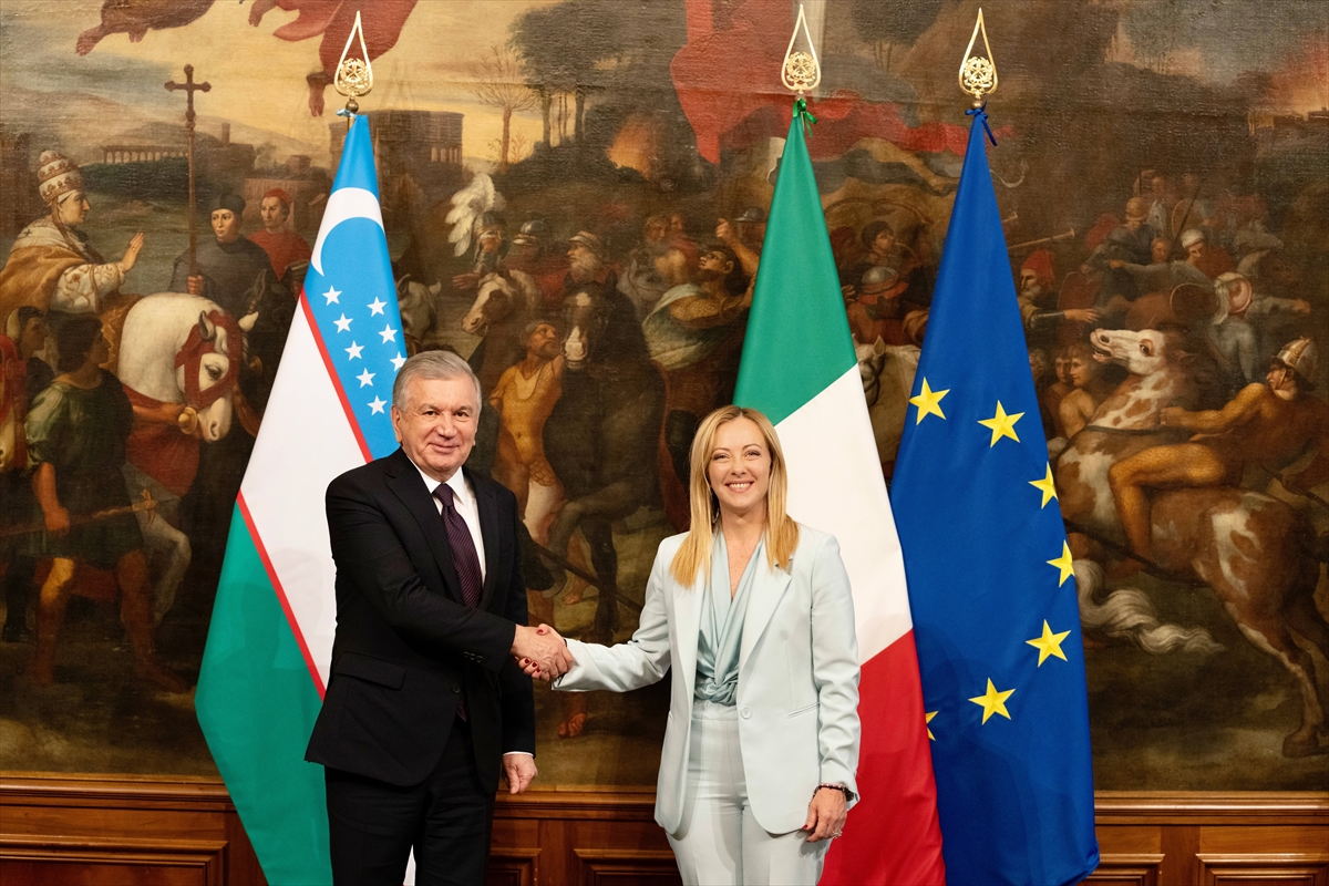 İtalya ile Özbekistan, stratejik ortaklık  deklarasyonu imzaladı