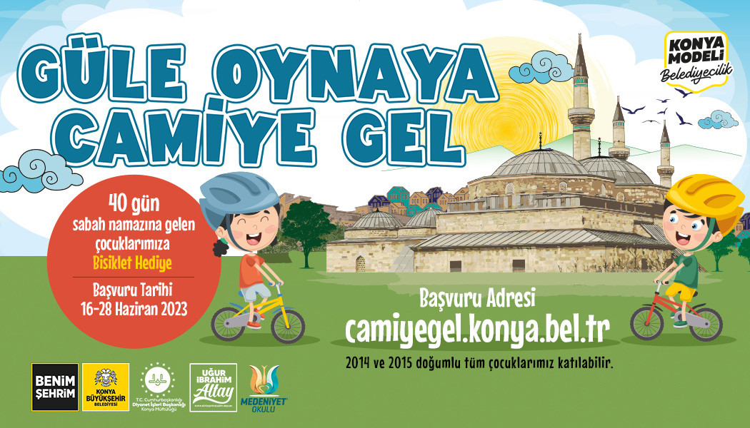 “CAMİLERİMİZ BU YAZ DA ÇOCUKLARIMIZIN SESLERİYLE ŞENLENECEK”